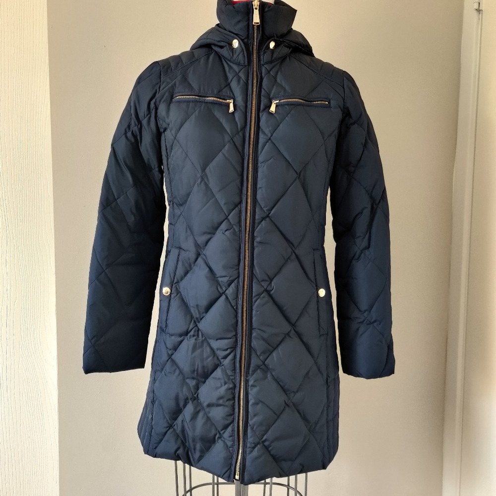 Michael Kors Quilted Long Coat